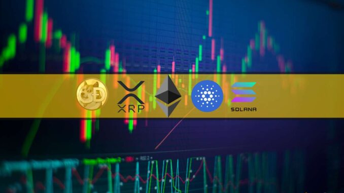 Crypto Price Analysis Apr-28: ETH, XRP, ADA, DOGE, SOL Crypto Price Analysis Apr-28: ETH, XRP, ADA, DOGE, SOL