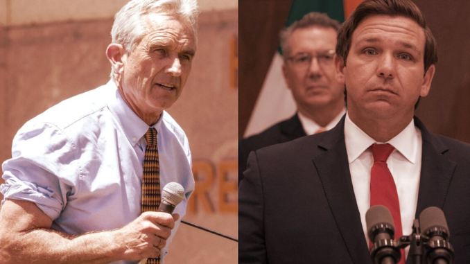 Robert F. Kennedy Jr. Joins Ron DeSantis in Railing Against Robert F. Kennedy Jr. Joins Ron DeSantis in Railing Against CBDCs