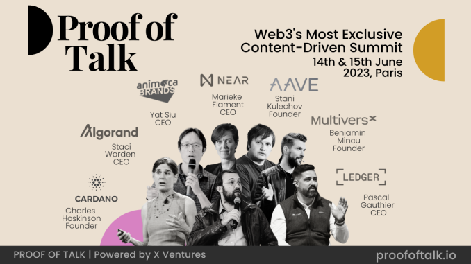 Web3’s Biggest Leadership Summit at Louvre Palace in June Proof-of-Talk: Web3’s Biggest Leadership Summit at Louvre Palace in June