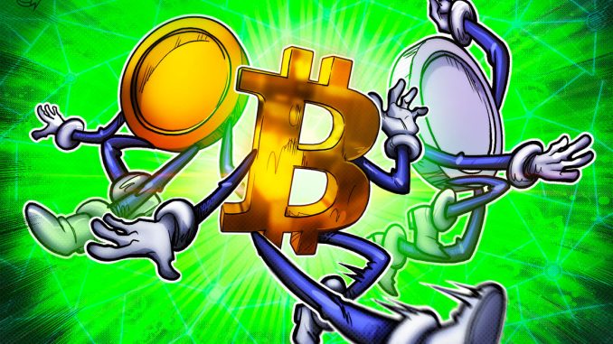 Bitcoin continues dominance as 3rd week of fund inflows correct