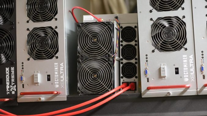 Crypto Mining.