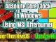 🔴 LOWER POWER On All GPUs Mining Ethereum | MSI Afterburner + Absolute Core Clock