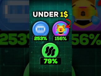 Top Crypto Coins Under $1 😱