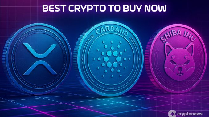 Best Crypto to Buy Now: XRP, Cardano, Shiba Inu