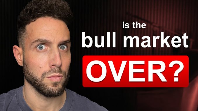 Is The Crypto Bull Market OVER? (Critical Moment)