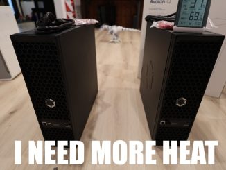 The BEST home Bitcoin Miner to HEAT my House!