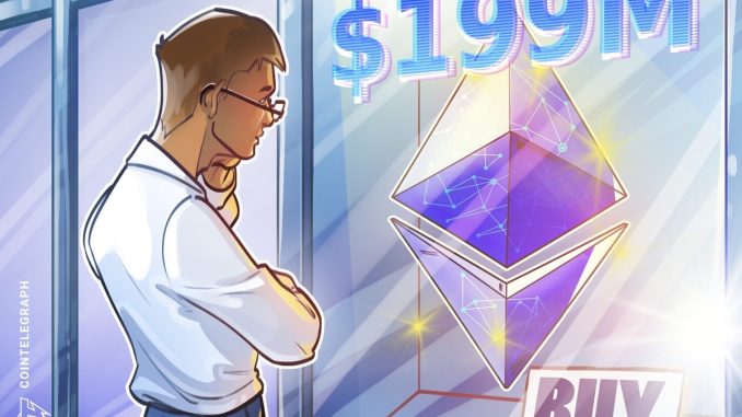 Bitmine Buys $199M ETH as Smart Money Traders Short ETH