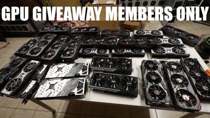 Let's chat... and Members Appreciation GPU Giveaway! Part 2