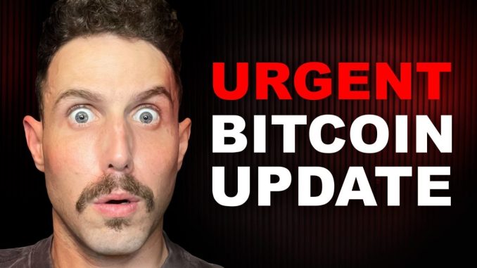 Bitcoin Has Entered the Housekeeping Zone (URGENT Update)