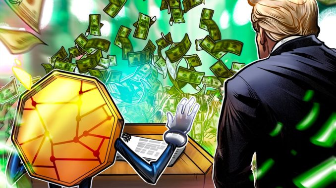 Crypto Companies Contribute $21M to Trump PAC Ahead of US Midterms