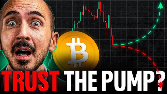 BITCOIN PUMP (Should You Be Worried)