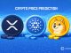 Crypto Price Prediction Today Feb. 4: XRP, ADA, DOGE