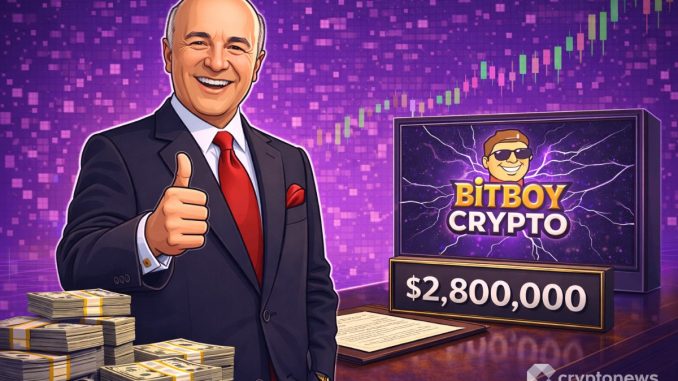 Kevin O’Leary wins $2.8M in court after BitBoy Crypto defaults—inside the defamation fight that spiraled into heavy damages.