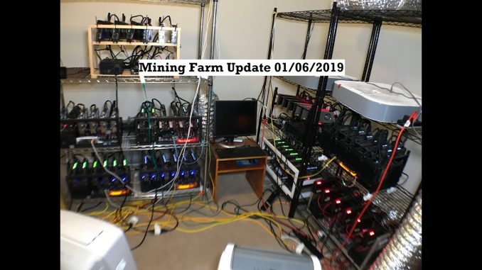Mining Farm at Condo - Update 01/06/19