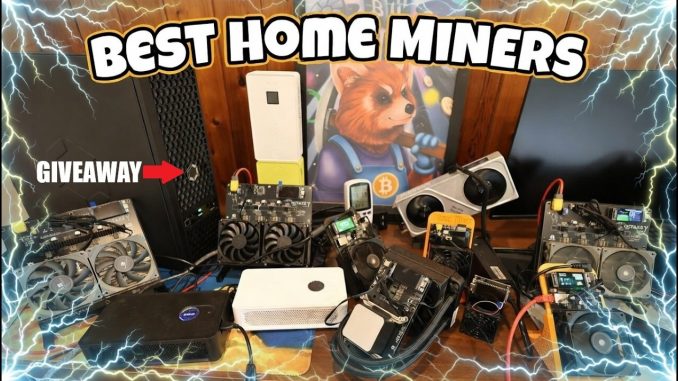 The Best Crypto Miners for Home Mining in 2026!