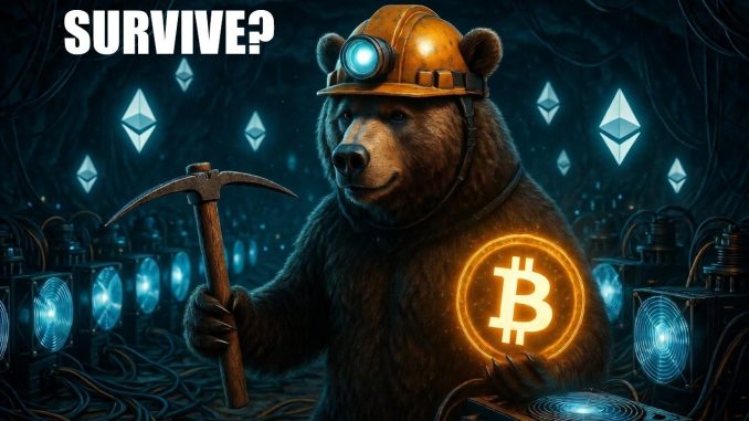 Can you SURVIVE in the Crypto Mining BEAR Market?