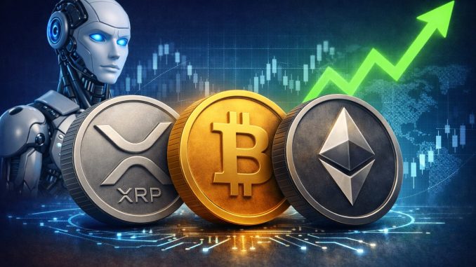 Elon's Grok AI Predicts the 2026 Price of XRP, Bitcoin and Ethereum