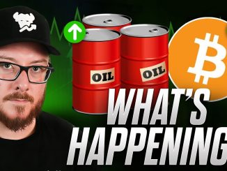 🚨 Oil Is Surging, Stocks Are Falling… So Why Is Bitcoin Pumping?