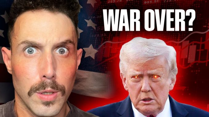 WAR OVER? Why This Could Send Bitcoin & Crypto PARABOLIC