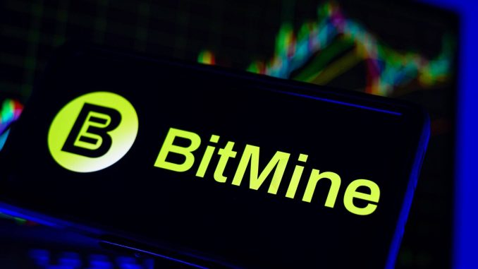 Bitmine Adds 101,627 ETH in Biggest Weekly Accumulation in 4 Months